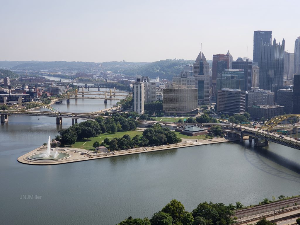 Pittsburgh during the day.